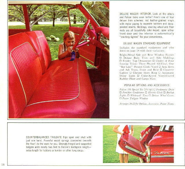 1963 Ford Falcon Brochure Page 20